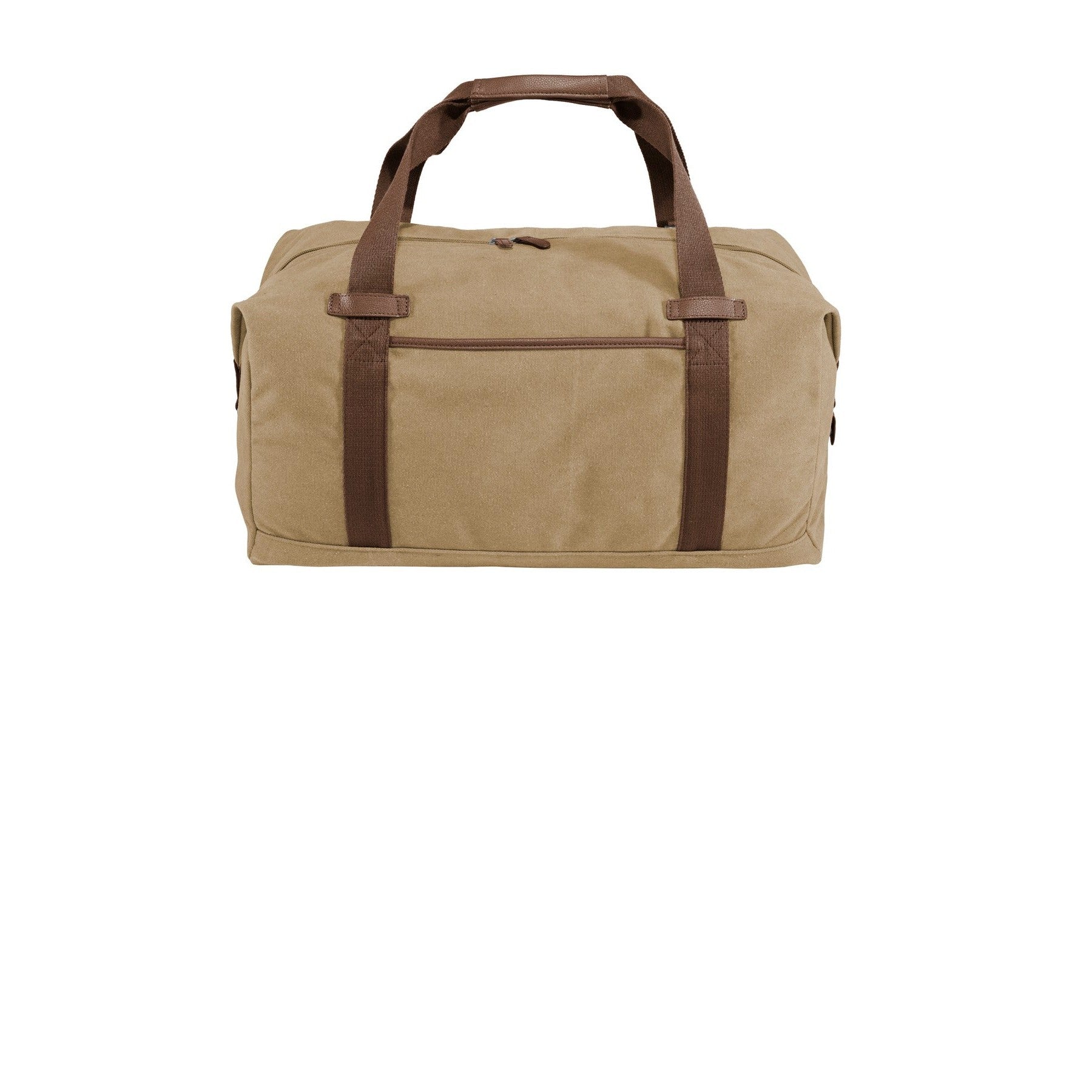 Port Authority-Port Authority ® Cotton Canvas Duffel. BG803-MedTech-2